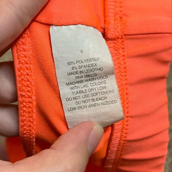 BCG Orange Unlined Racerback Sports Bra Size Small - Picture 4 of 5